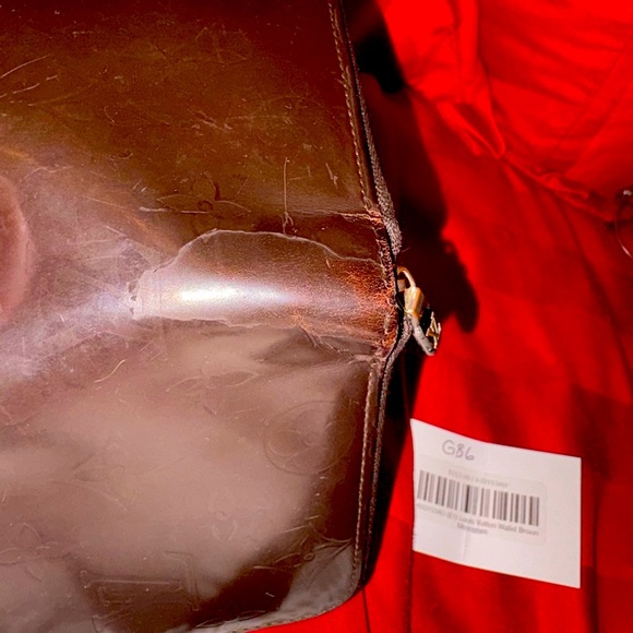 Authentic Louis Vuitton Glacé Porte zippy Chocolate Brown vintage wallet. - Picture 13 of 14